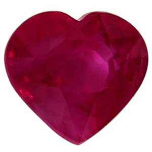 1.43 carat Heart Ruby - Gemstone Thumbnail