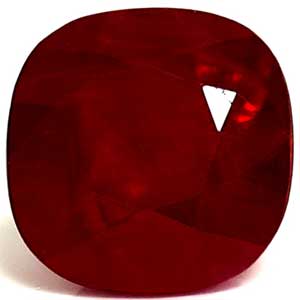Ruby Cushion 1.36 carat Red Photo