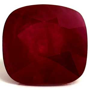 Ruby Cushion 1.36 carat Red Photo
