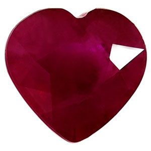 1.35 carat Heart Ruby - Gemstone Thumbnail