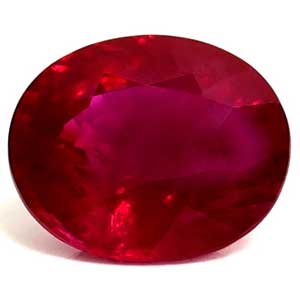 0.99 carat Oval Ruby - Gemstone Thumbnail