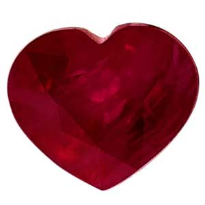 1.12 carat Heart Ruby - Gemstone Thumbnail