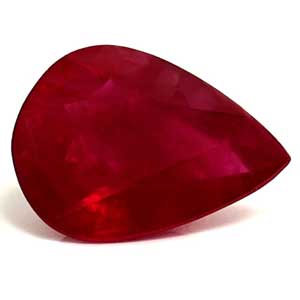 1.01 carat Pear Ruby - Gemstone Thumbnail