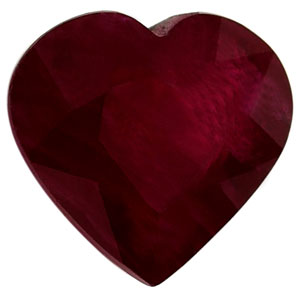 1.31 carat Heart Ruby - Gemstone Thumbnail