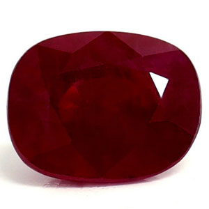 Ruby Cushion 1.00 carat Red Photo
