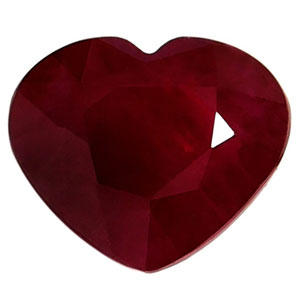 1.27 carat Heart Ruby - Gemstone Thumbnail