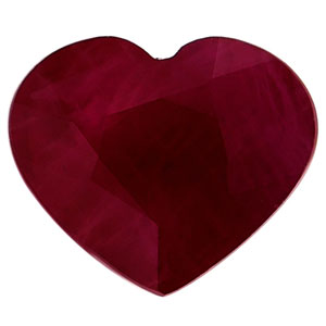 1.22 carat Heart Ruby - Gemstone Thumbnail