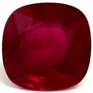 Ruby Cushion 0.94 carat Red Photo