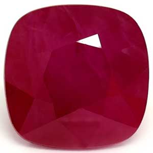 Ruby Cushion 1.04 carat Red Photo