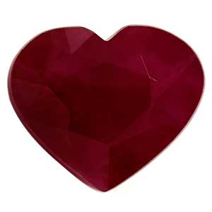 1.38 carat Heart Ruby - Gemstone Thumbnail