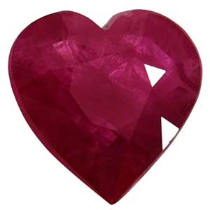 1.05 carat Heart Ruby - Gemstone Thumbnail