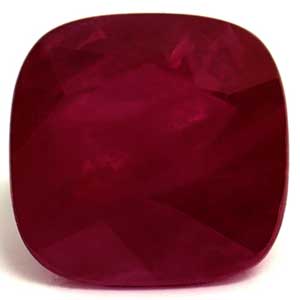 Ruby Cushion 1.44 carat Red Photo
