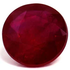 1.27 carat Round Ruby - Gemstone Thumbnail