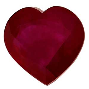 0.61 carat Heart Ruby - Gemstone Thumbnail