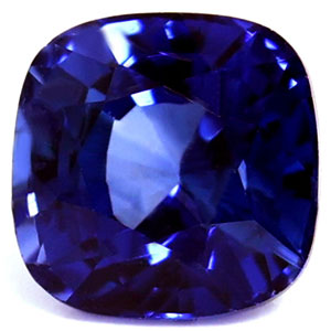 Sapphire Cushion 0.58 carat Blue Photo