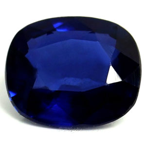 Sapphire Cushion 0.70 carat Blue Photo