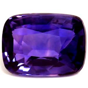 Sapphire Cushion 1.05 carat Purple Photo