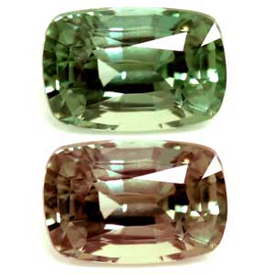 Alexandrite Cushion 0.55 carat Green Photo