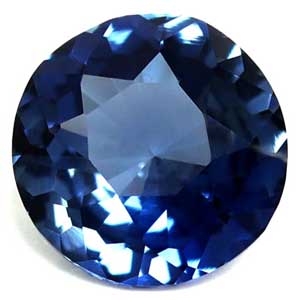 Sapphire Round 0.62 carat Blue Photo