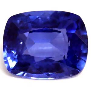 Sapphire Cushion 0.60 carat Blue Photo