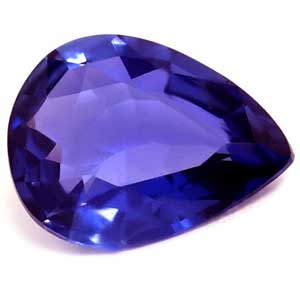 Sapphire Pear 0.88 carat Blue Photo