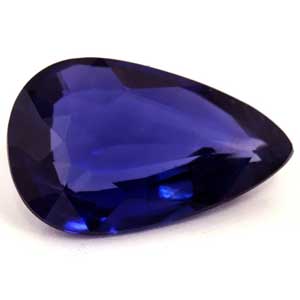 Sapphire Pear 0.84 carat Blue Photo