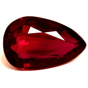 2.01 carat Pear Ruby - Gemstone Thumbnail