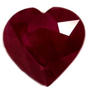 2.57 carat Heart Ruby - Gemstone Thumbnail
