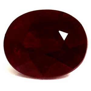 0.99 carat Oval Ruby - Gemstone Thumbnail