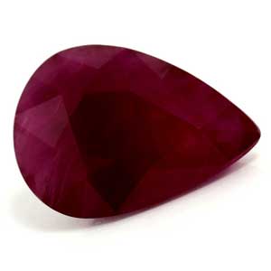 1.09 carat Pear Ruby - Gemstone Thumbnail