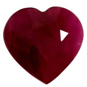 1.13 carat Heart Ruby - Gemstone Thumbnail