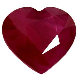 1.02 carat Heart Ruby - Gemstone Thumbnail