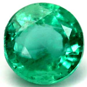 0.75 carat Round Emerald - Gemstone Thumbnail