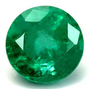 0.75 carat Round Emerald - Gemstone Thumbnail