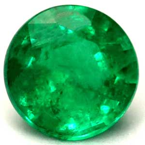 0.59 carat Round Emerald - Gemstone Thumbnail