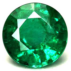 0.89 carat Round Emerald - Gemstone Thumbnail