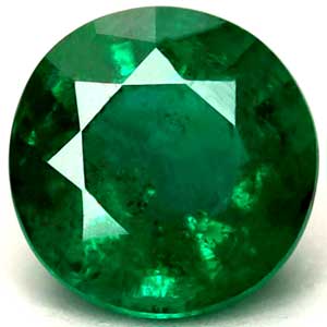 0.84 carat Round Emerald - Gemstone Thumbnail