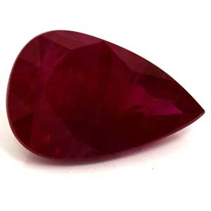 1.08 carat Pear Ruby - Gemstone Thumbnail
