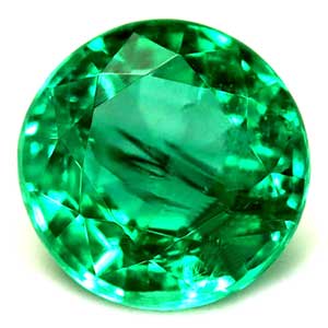 0.59 carat Round Emerald - Gemstone Thumbnail