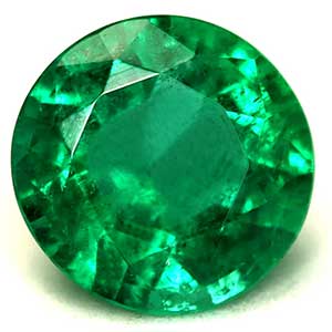 0.56 carat Round Emerald - Gemstone Thumbnail