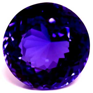 11.11 carat Round Tanzanite - Gemstone Thumbnail