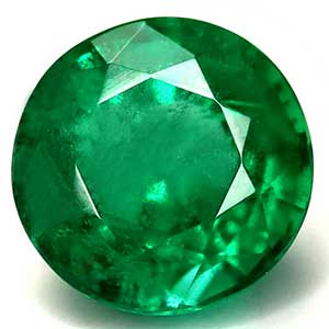 0.70 carat Round Emerald - Gemstone Thumbnail