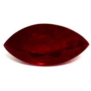 1.25 carat Marquise Ruby - Gemstone Thumbnail