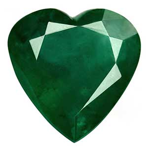1.20 carat Heart Emerald - Gemstone Thumbnail