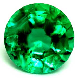 0.60 carat Round Emerald - Gemstone Thumbnail