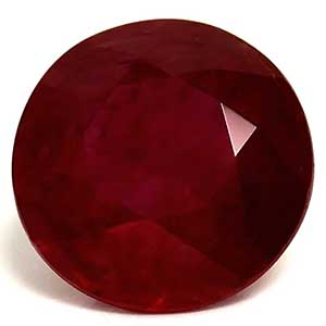 0.86 carat Round Ruby - Gemstone Thumbnail