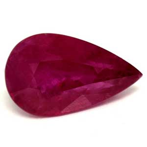 1.08 carat Pear Ruby - Gemstone Thumbnail
