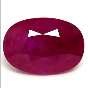 1.03 carat Oval Ruby - Gemstone Thumbnail