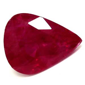 1.09 carat Pear Ruby - Gemstone Thumbnail