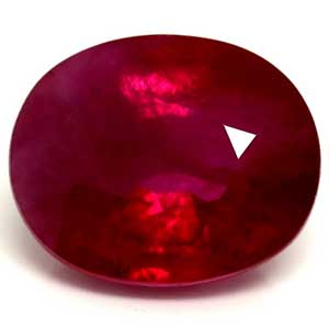 1.00 carat Oval Ruby - Gemstone Thumbnail